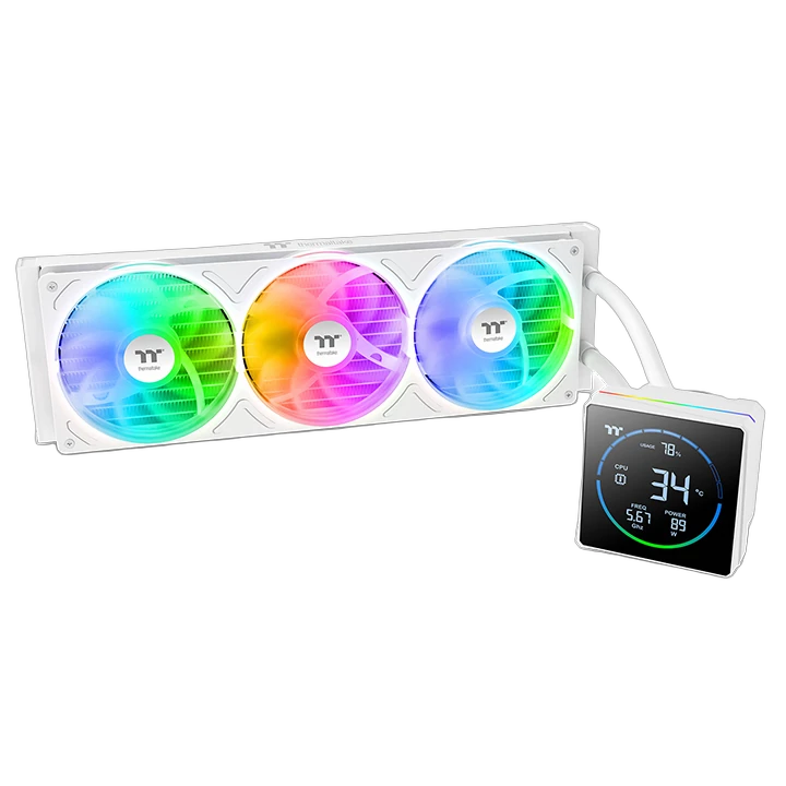 TH360-S V3 ARGB Sync AIO Liquid Cooler - Snow Edition